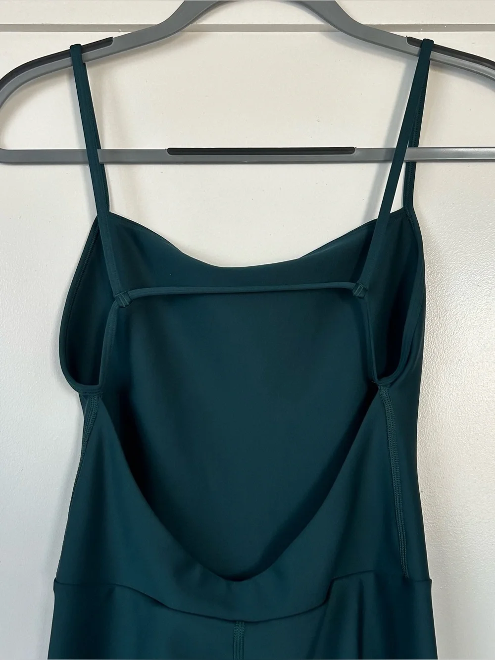 Alo Yoga Airlift Disco Daze Onesie Midnight Green Size Small
